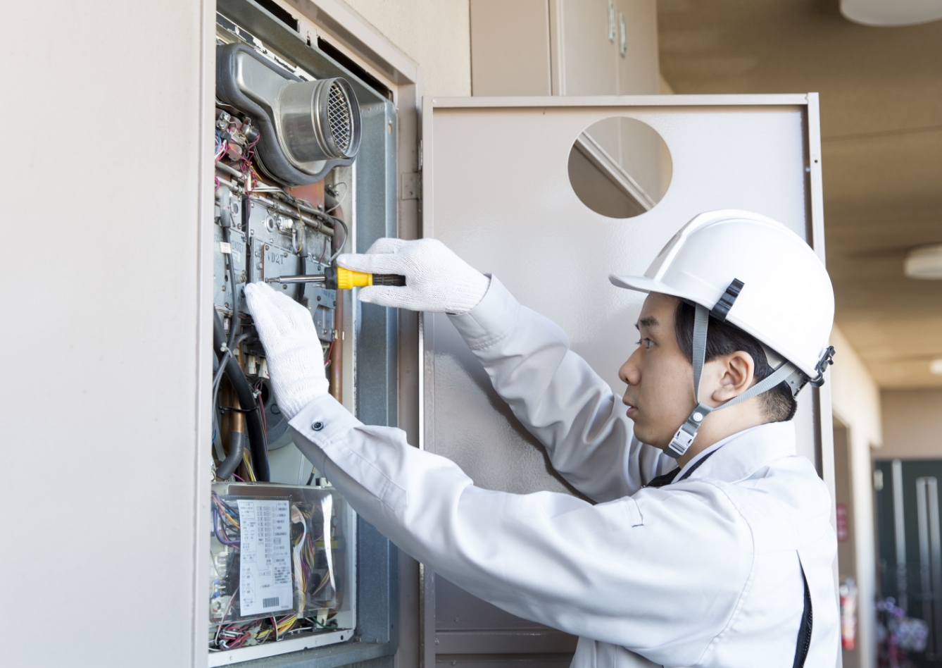 仮設電気設備工事
